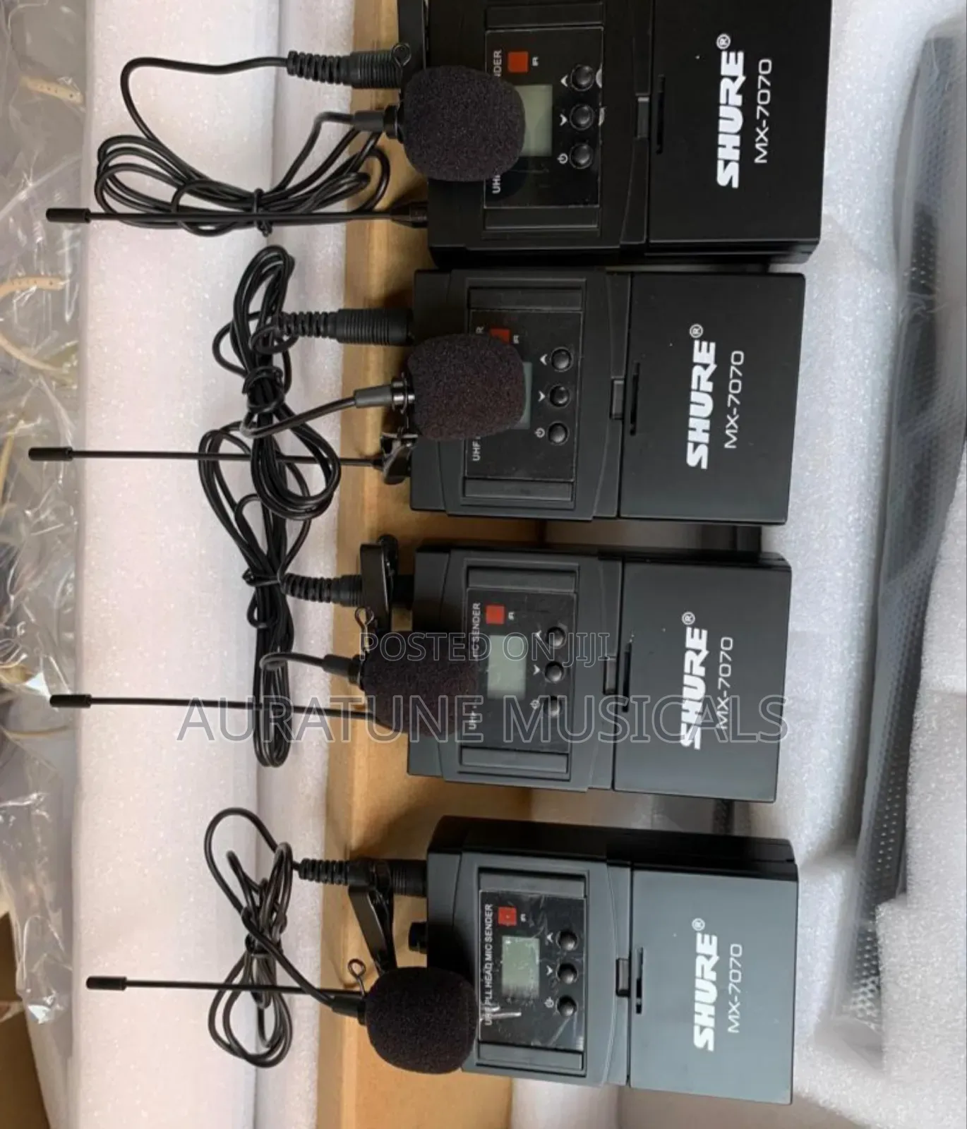 Shure Mx-7070 Professional Wireless Microphone