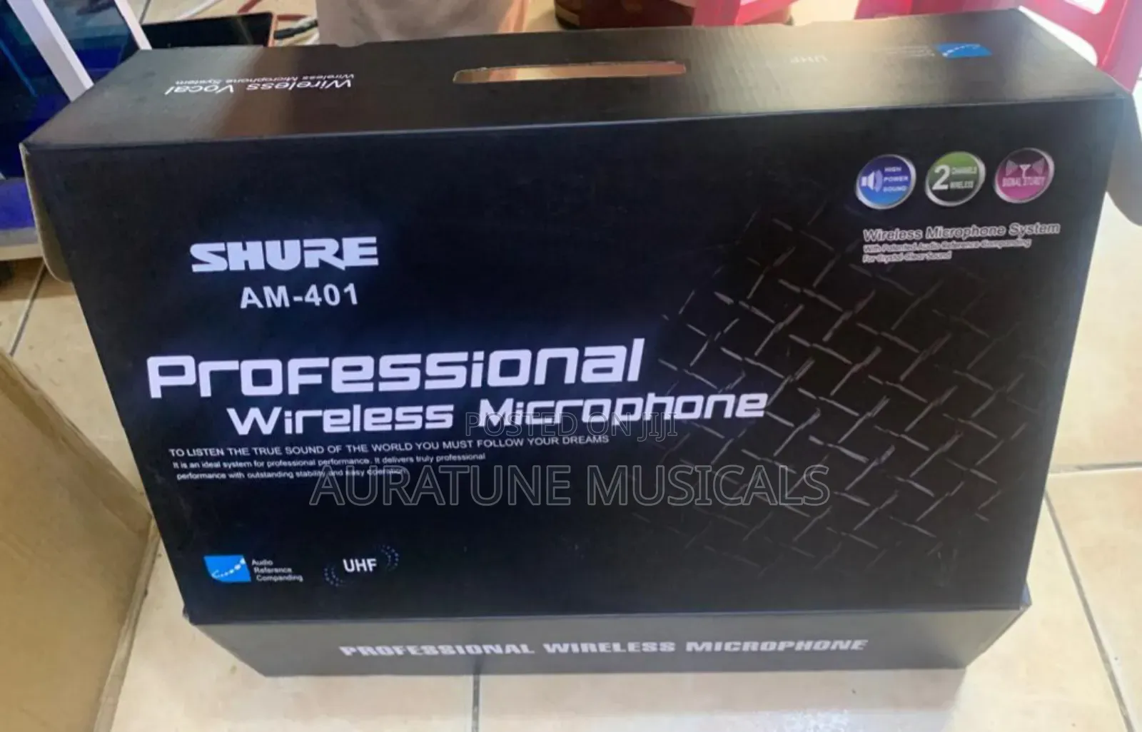 Shure Am-401 4in1 Lapel Microphone