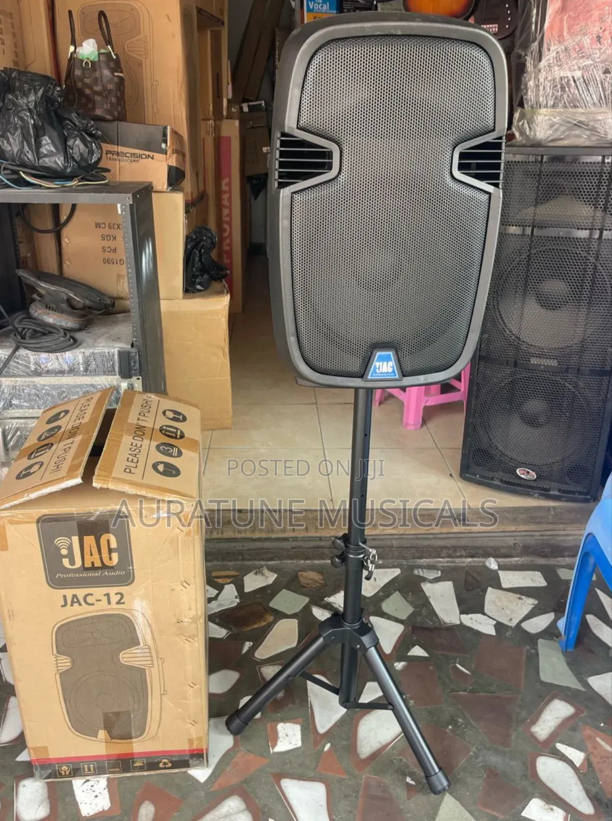 Jac-12, 12-Inch Bluetooth Pa Speaker.