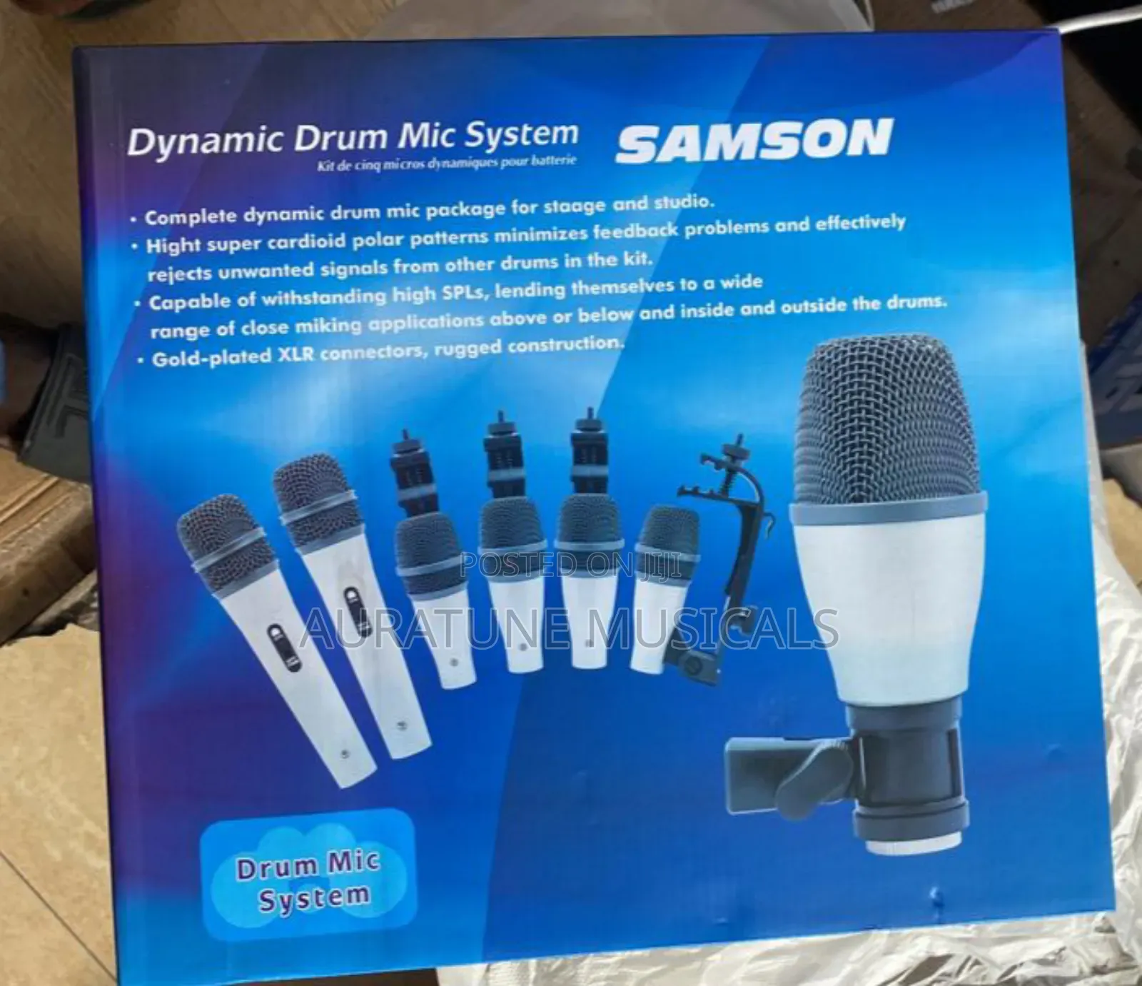 Samson Dynamic Drum Mic System