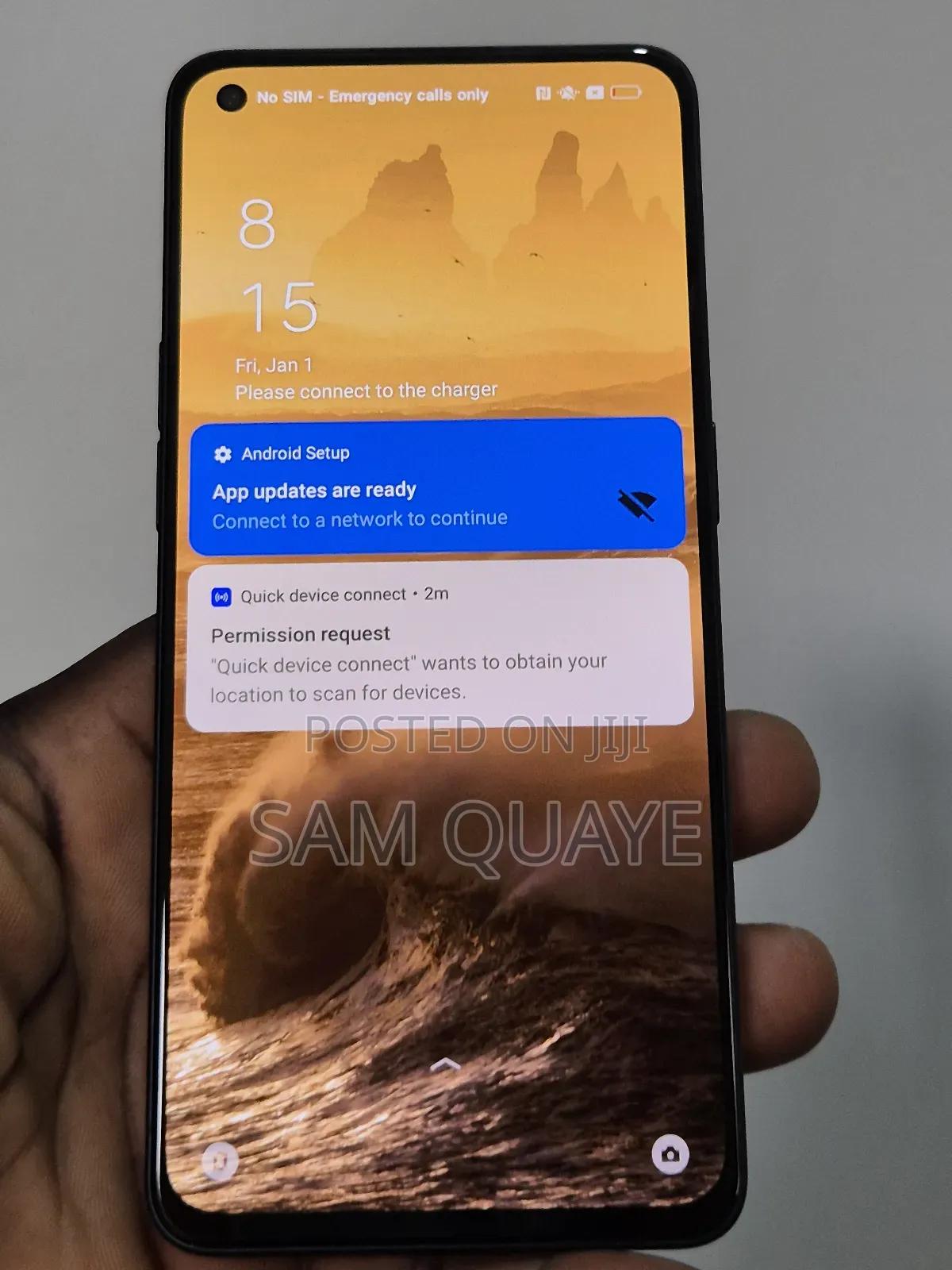 New Oppo Reno6 5G 128 GB Black