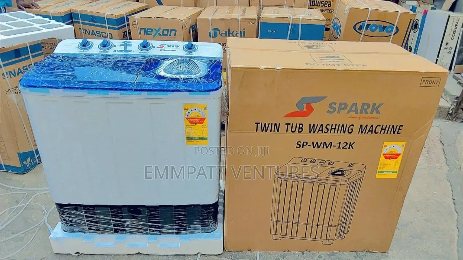 12kg Spark Twin Tub Washing Machine