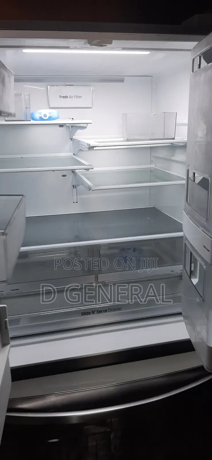 Smart Wi-Fi Enabled Door-in-Door Refrigerator With Craft