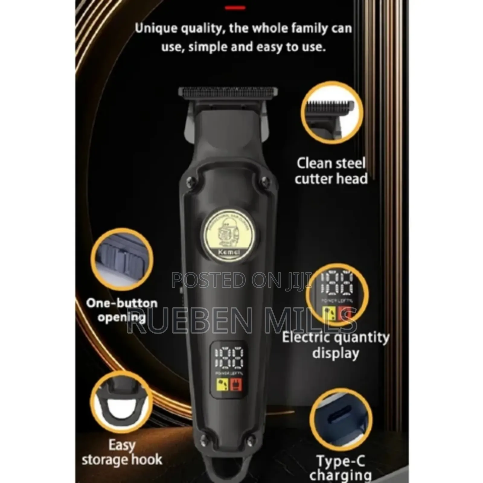 Electric Haircut Razor Shaping Shaving Machine Beard Trimmer