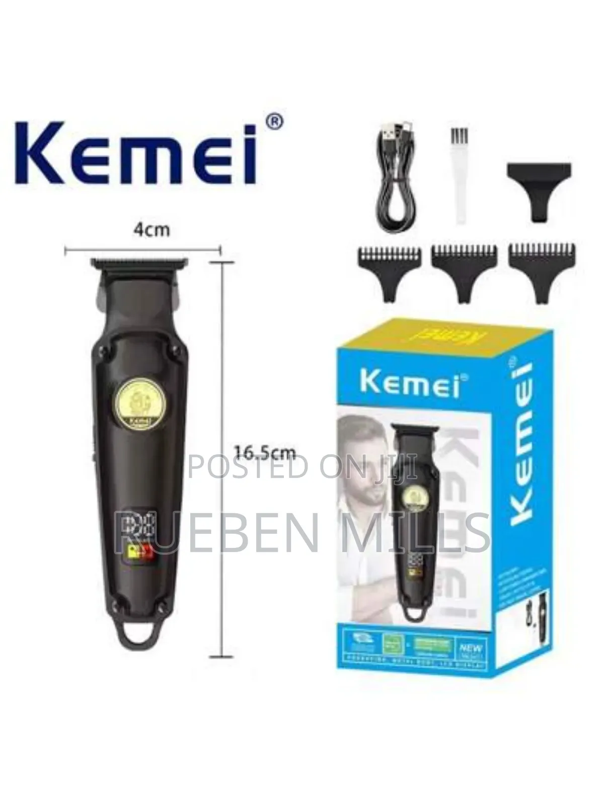 Best-High-Quality Kemei Km2371 Razor Sharp Beard Trimmer