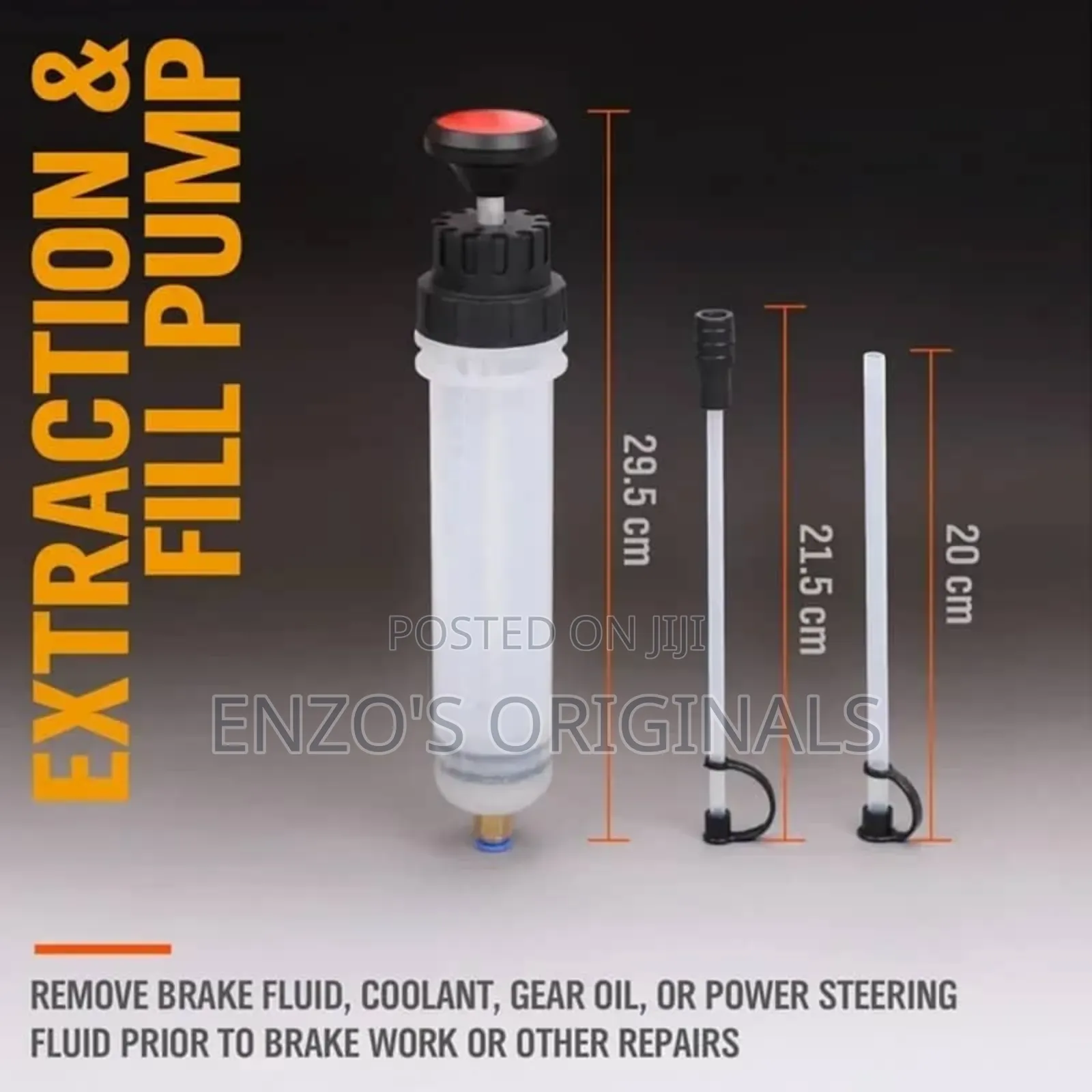 Car Oil Fluid Pump Extractor Transfer Filling Syringe