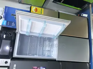 Stainless Nasco Bottom Freezer 158 Liters Available as Seen