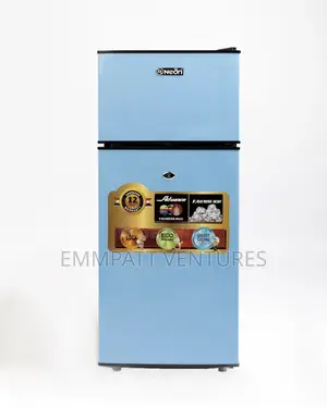 Neon Double Door Fridge