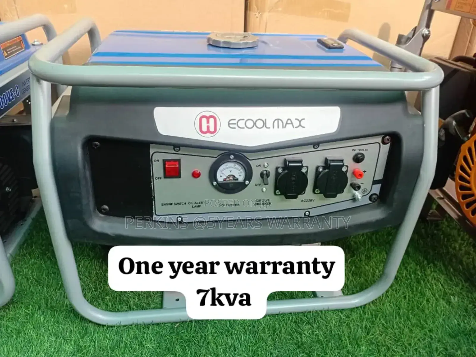 Electrifying Ecoolmax 7kva Switch Start Petrol Generator