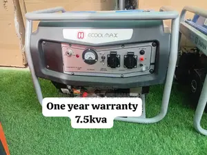 Electrifying 7.5kva Ecoolmax Key Start Petrol Generator