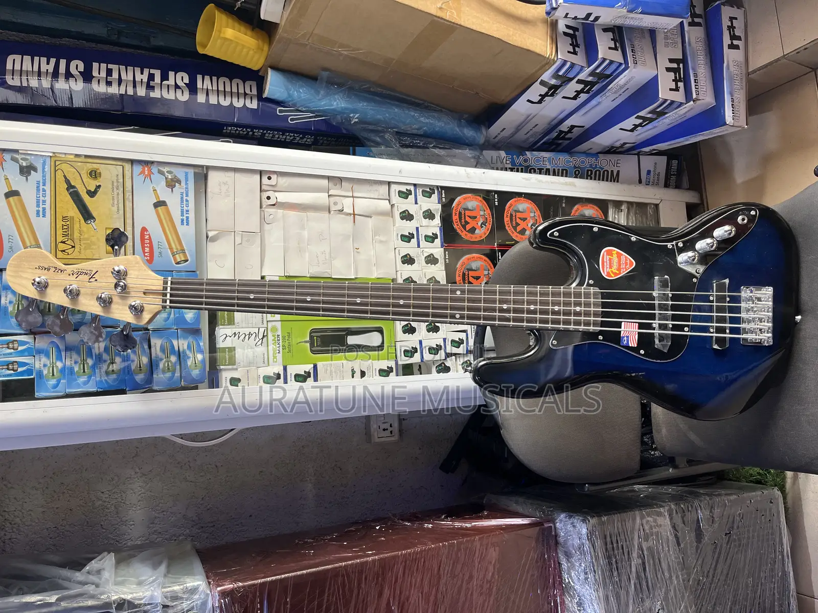 Ibanez Passive Bass Guitar (Blue Black)