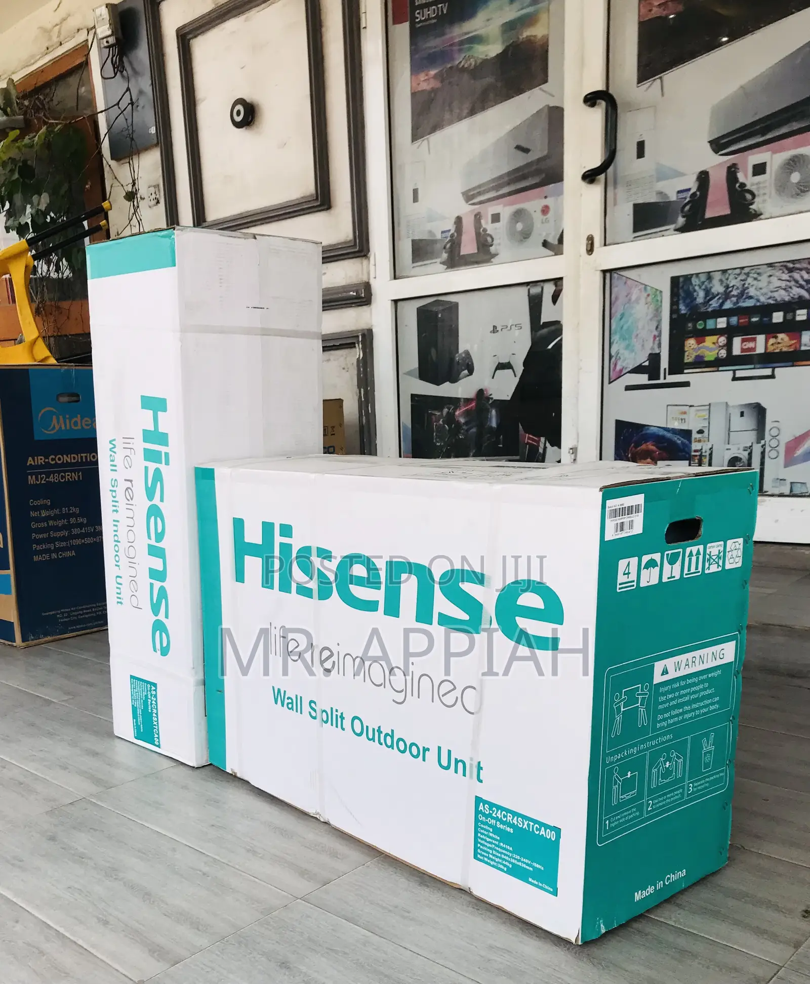 Get Hisence Premium 2.5hp Non Inverter Air Conditioner.