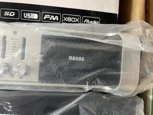Rcf R8000 4channels Power Amplifier Silver Black