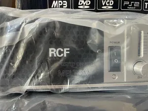 Rcf R8000 4channels Power Amplifier Silver Black