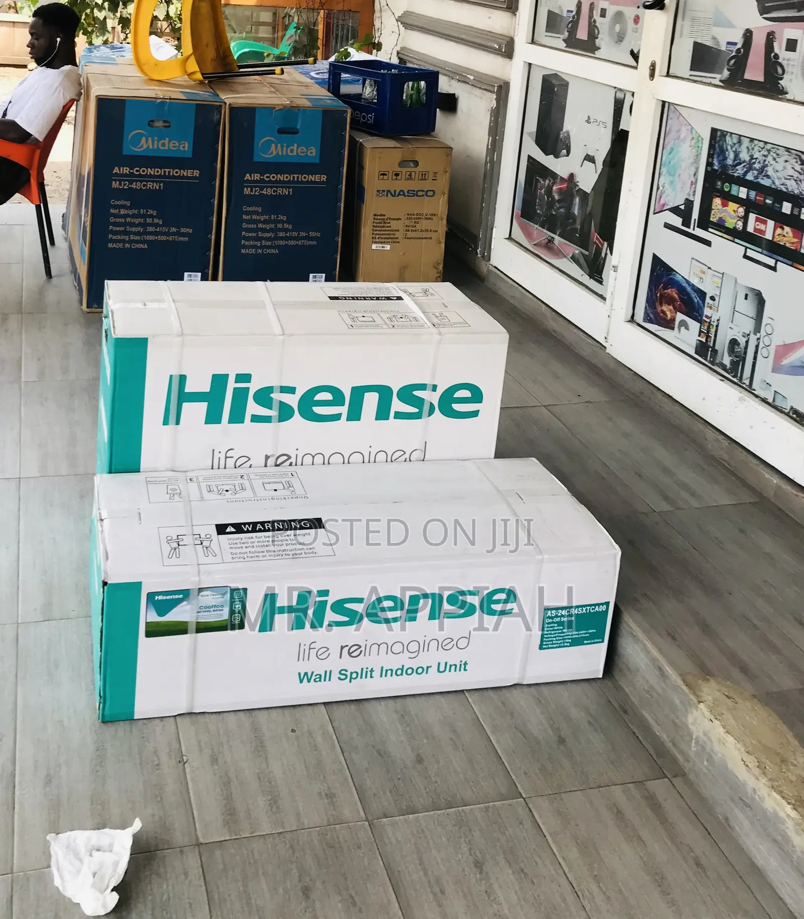 Get Premium Hisence Non Inverter Split 2.0hp Ac.