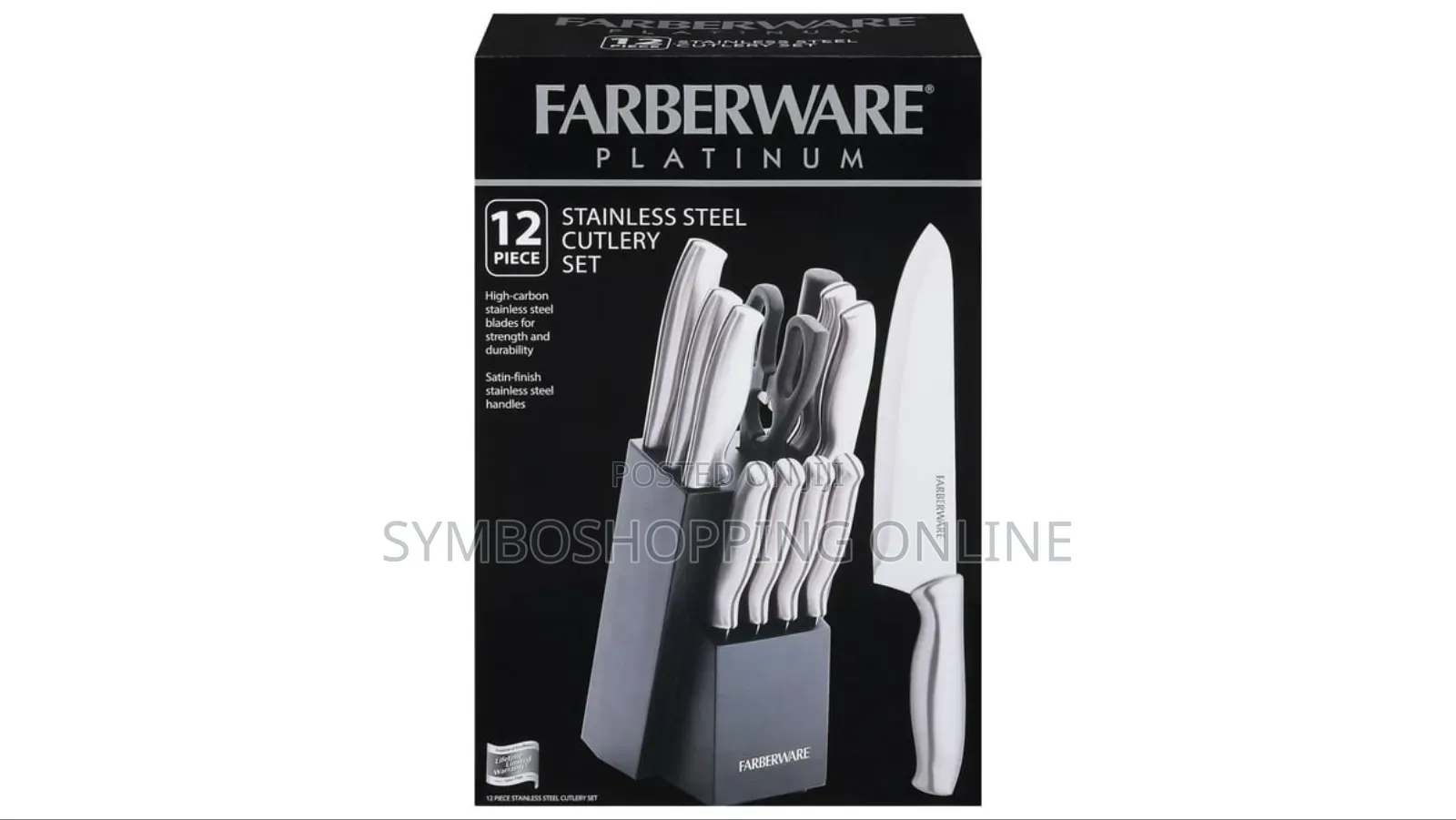 Farberware Classic 12-Piece Stainless Steel Cutlery Set