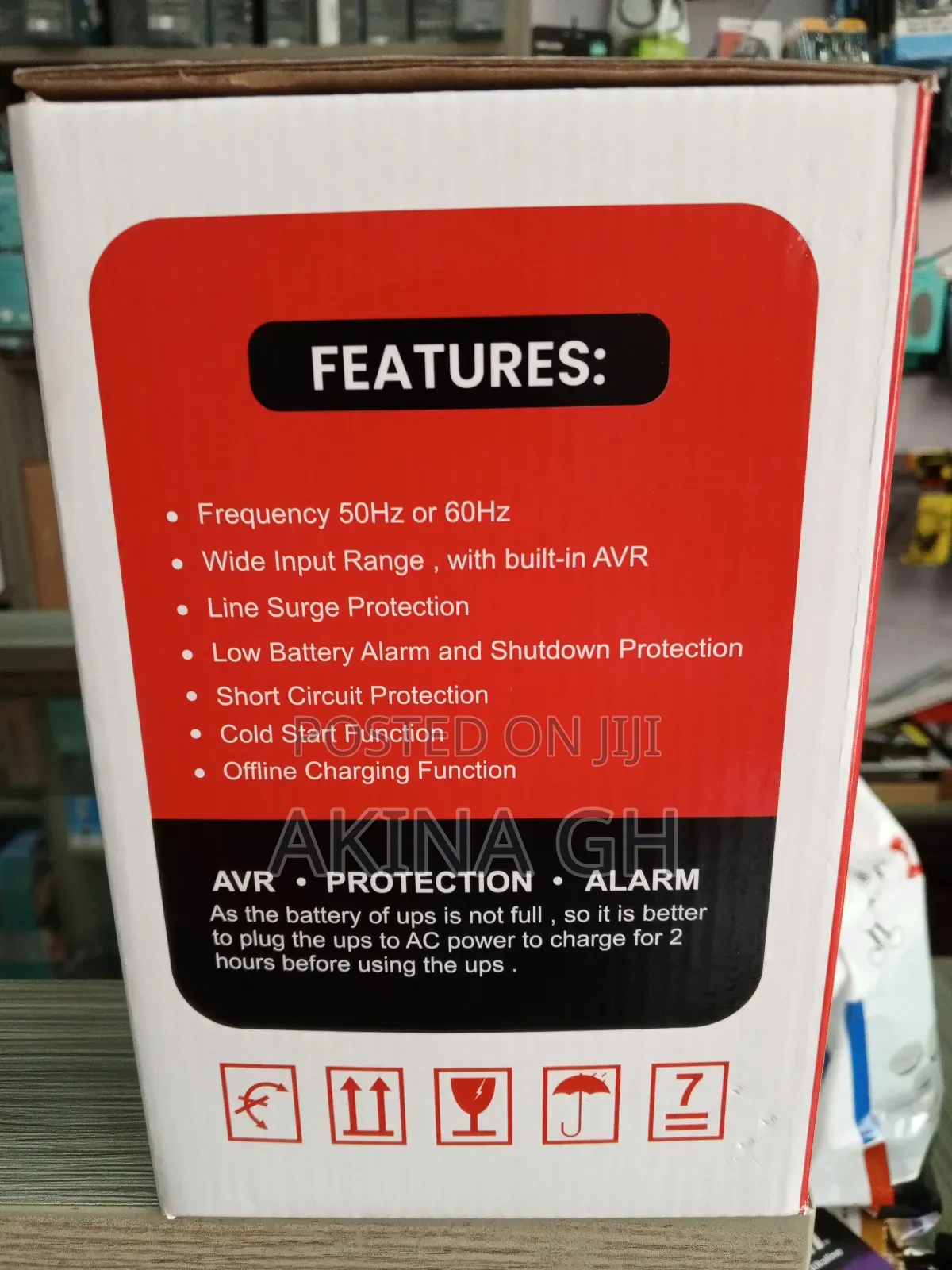 We-Nova Smart Uninterruptible Power Supply 1000va Ups 600w