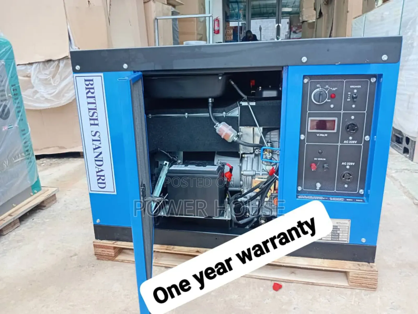 Electroforce 15kva 16500watts Diesel Silent Generator