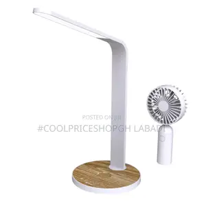 Table Lamp With Cooling Fan