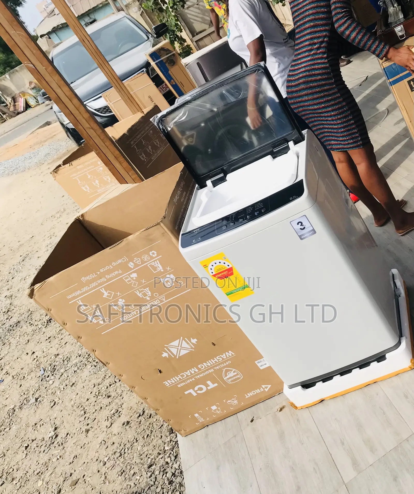 Grab Quality Grey TCL Semiauto Topload 8kg Smart Washer