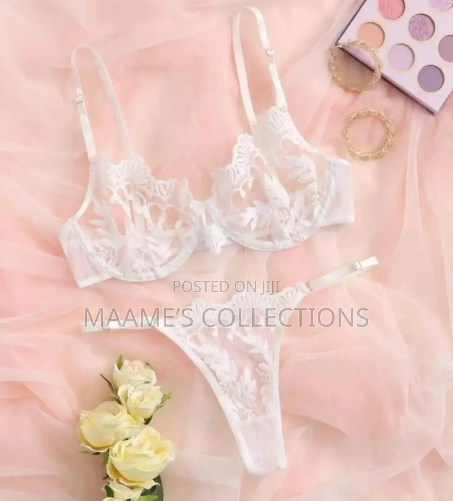 Ladies Lace Lingerie Set Bra and Panties