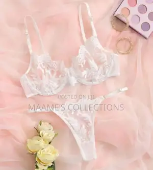 Ladies Lace Lingerie Set Bra and Panties