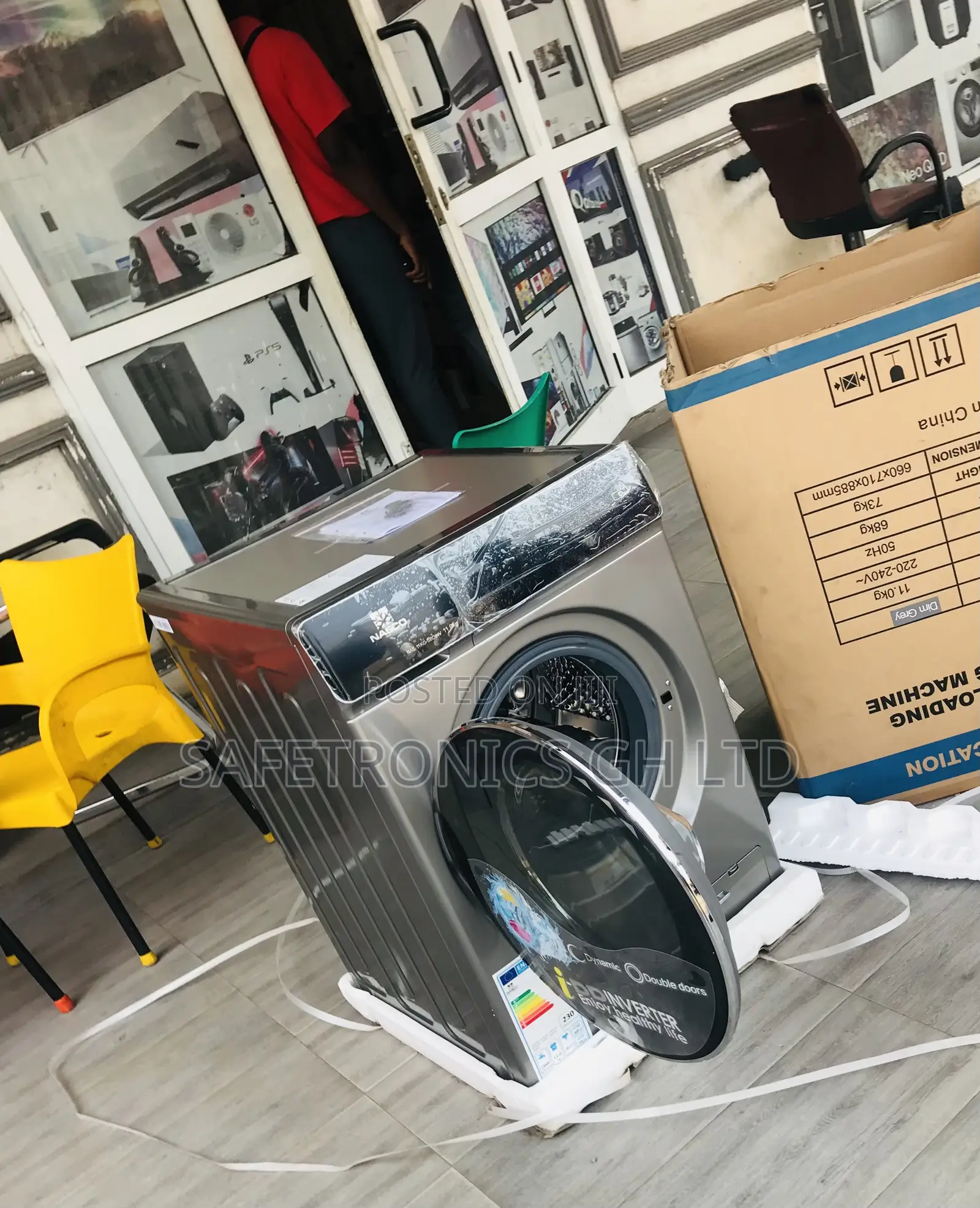 Fast Quality Nasco Front Load Fullauto Inverter 11kg Washer