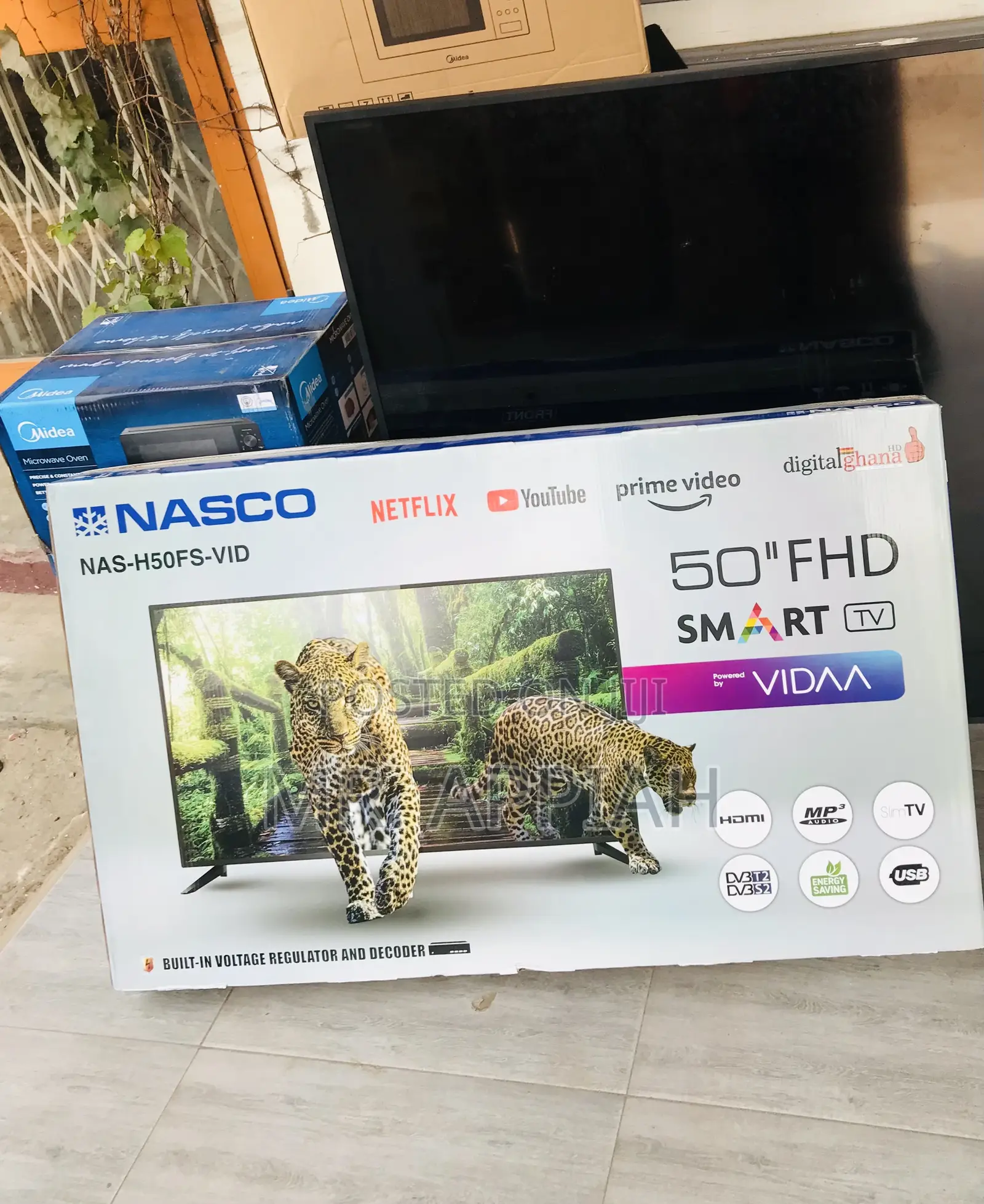 Shop Premium Nasco 50 Inch FHD Smart Android Tv.