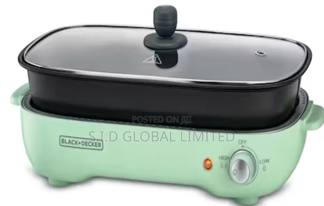 Black Decker 4.0l Multifunction Hotpot Contact Grill