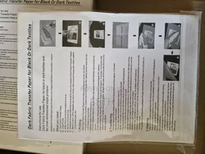Heat Transfer Paper (Dark/Opaqu) 100sheets