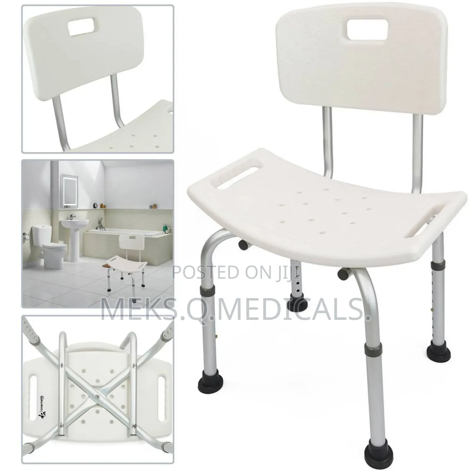 Shower Seat With Backrest