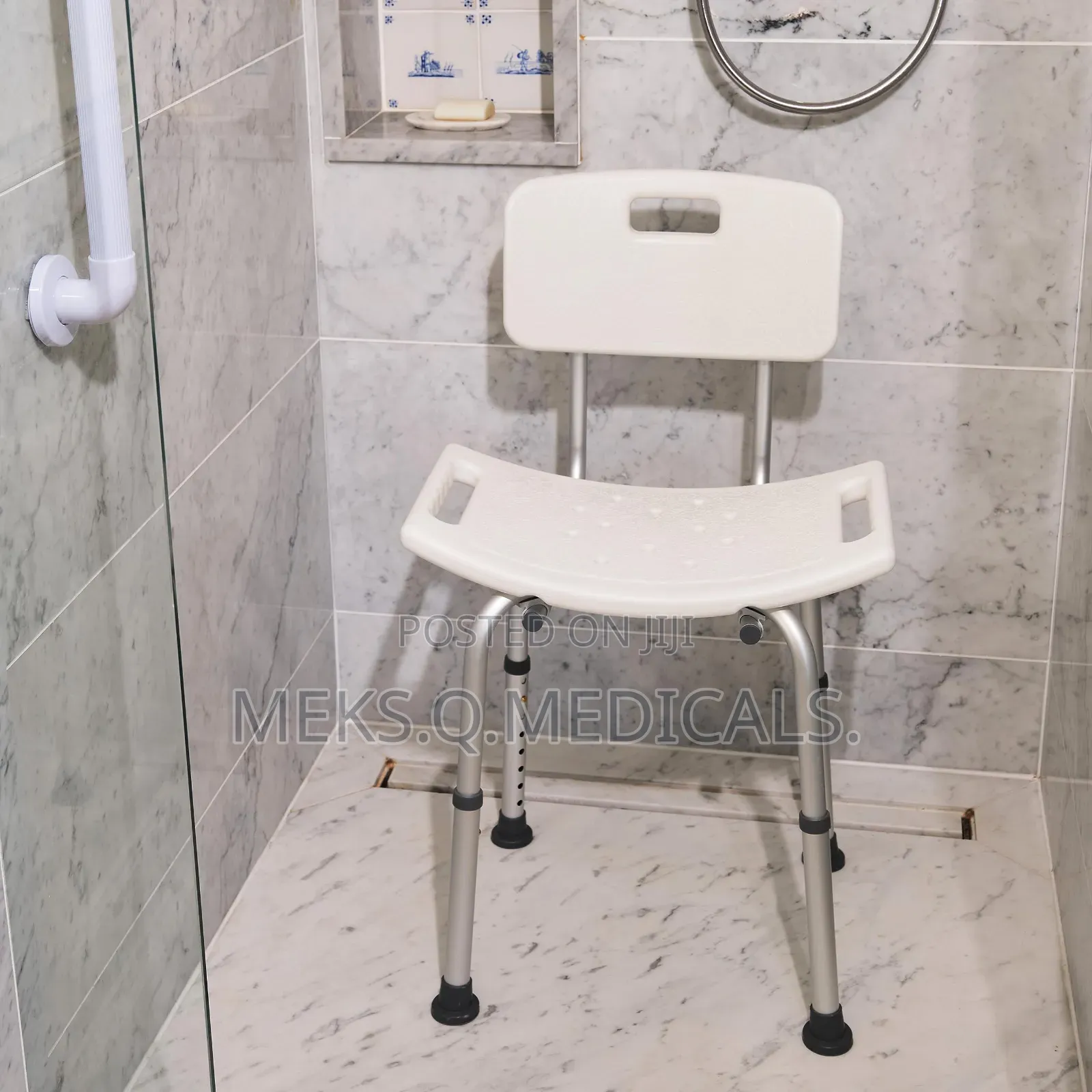 Shower Seat With Backrest