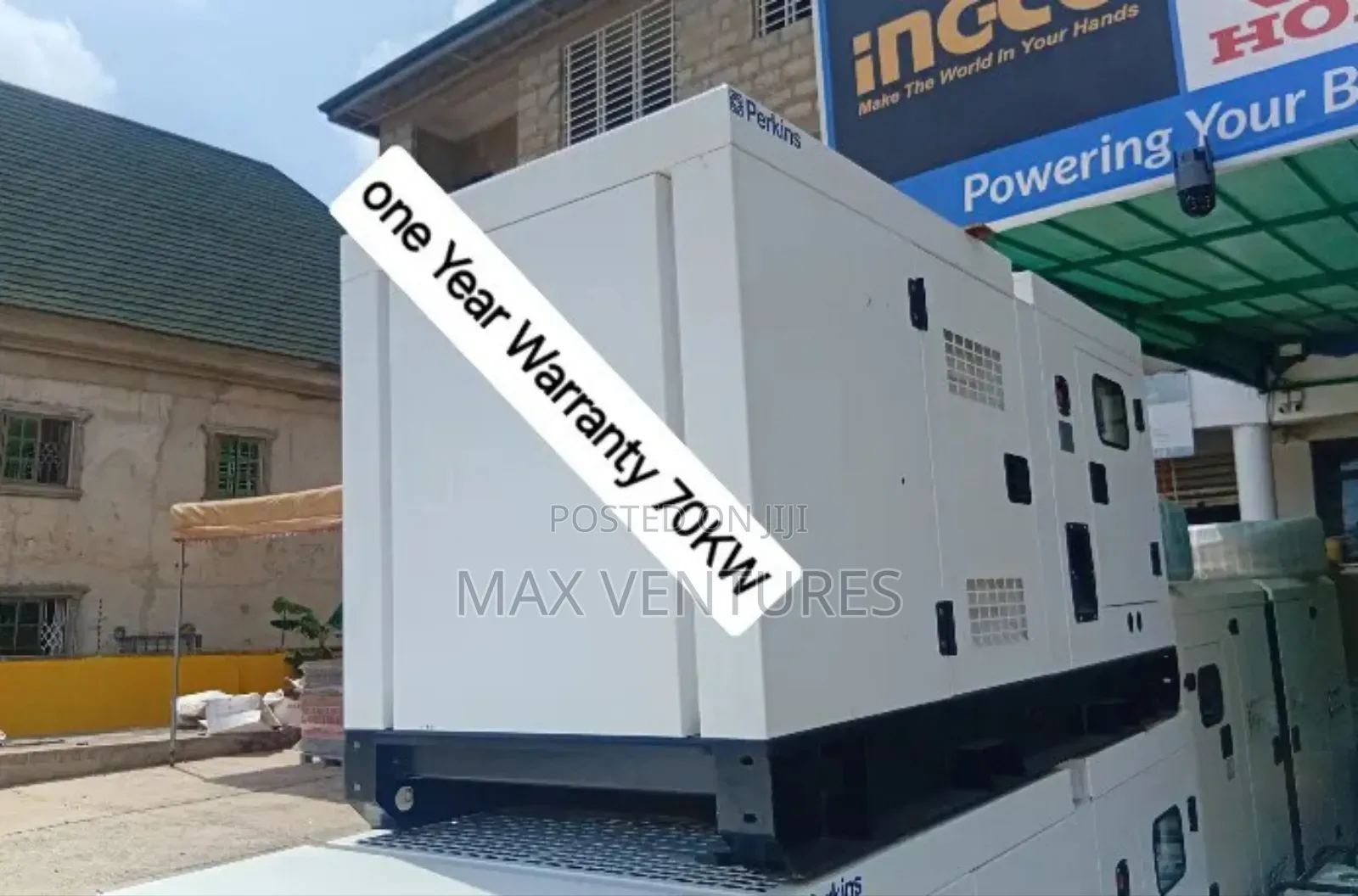 70kva Perkins Plant Generator Perkins Plant Generator 70kva