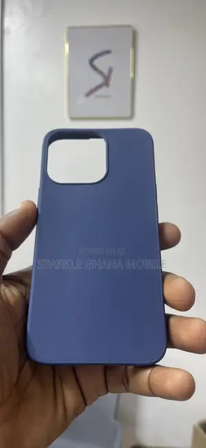 iPhone 13 Pro Blue Silicone Case