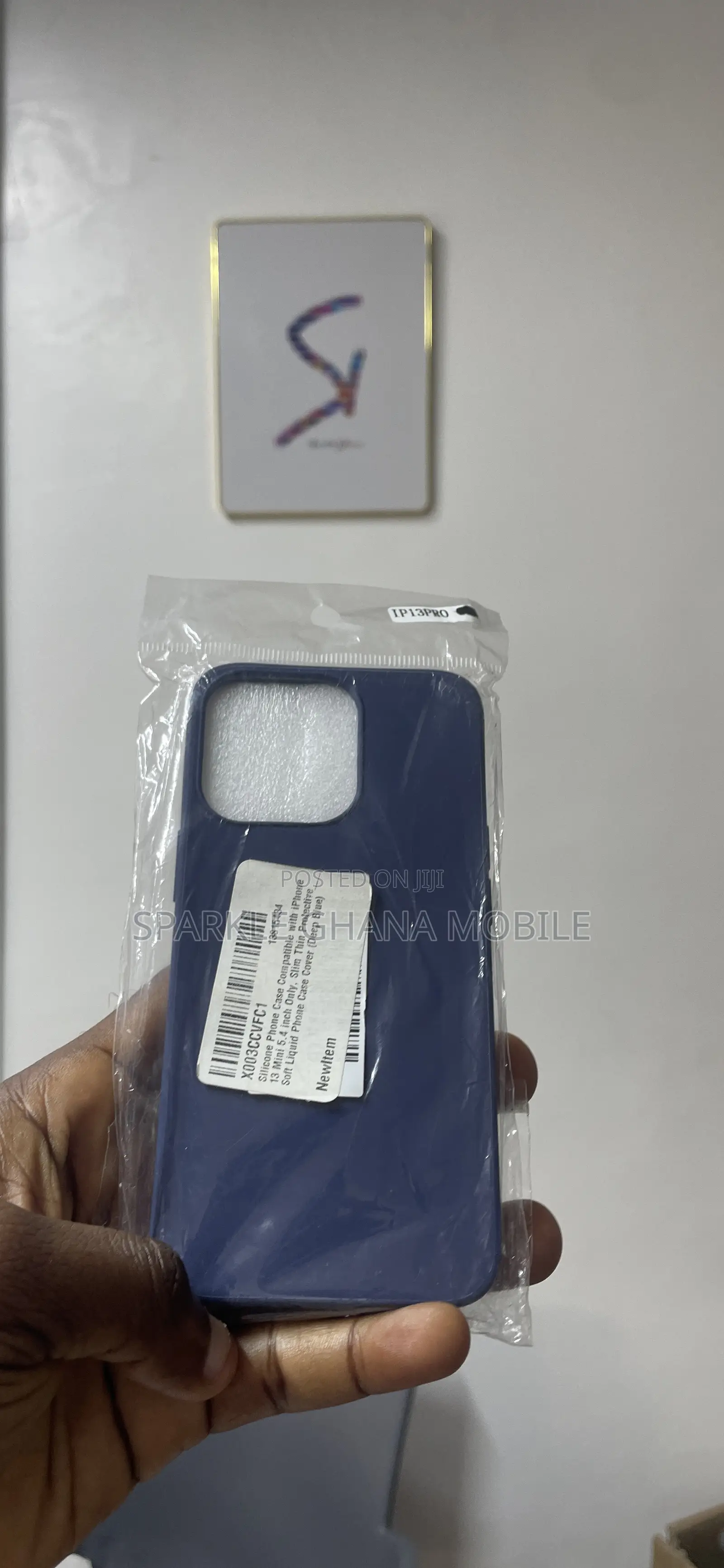 iPhone 13 Pro Blue Silicone Case
