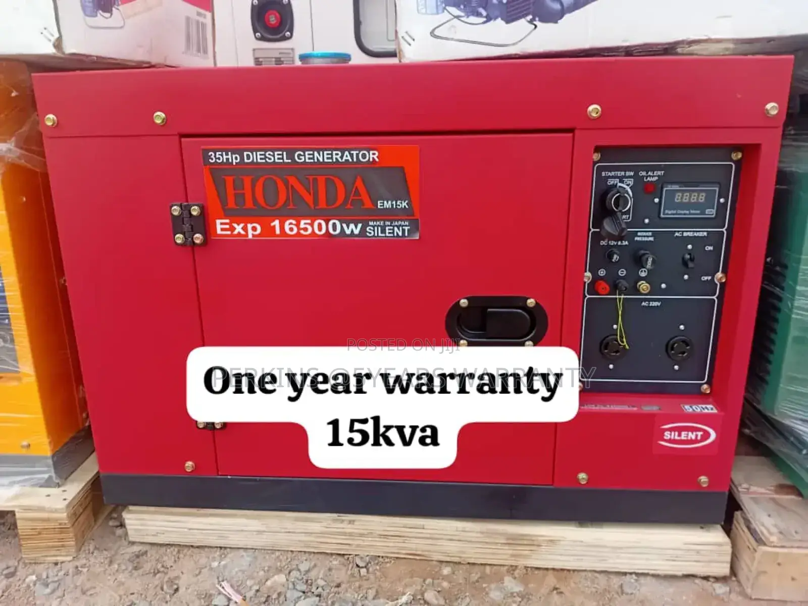 Electrifying Honda 15kva Diesel Silent Generator 16500watts