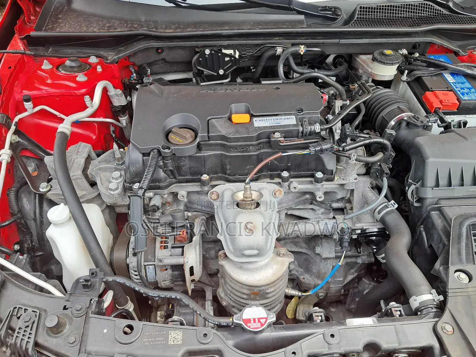 Honda Civic Sport 2022 Red