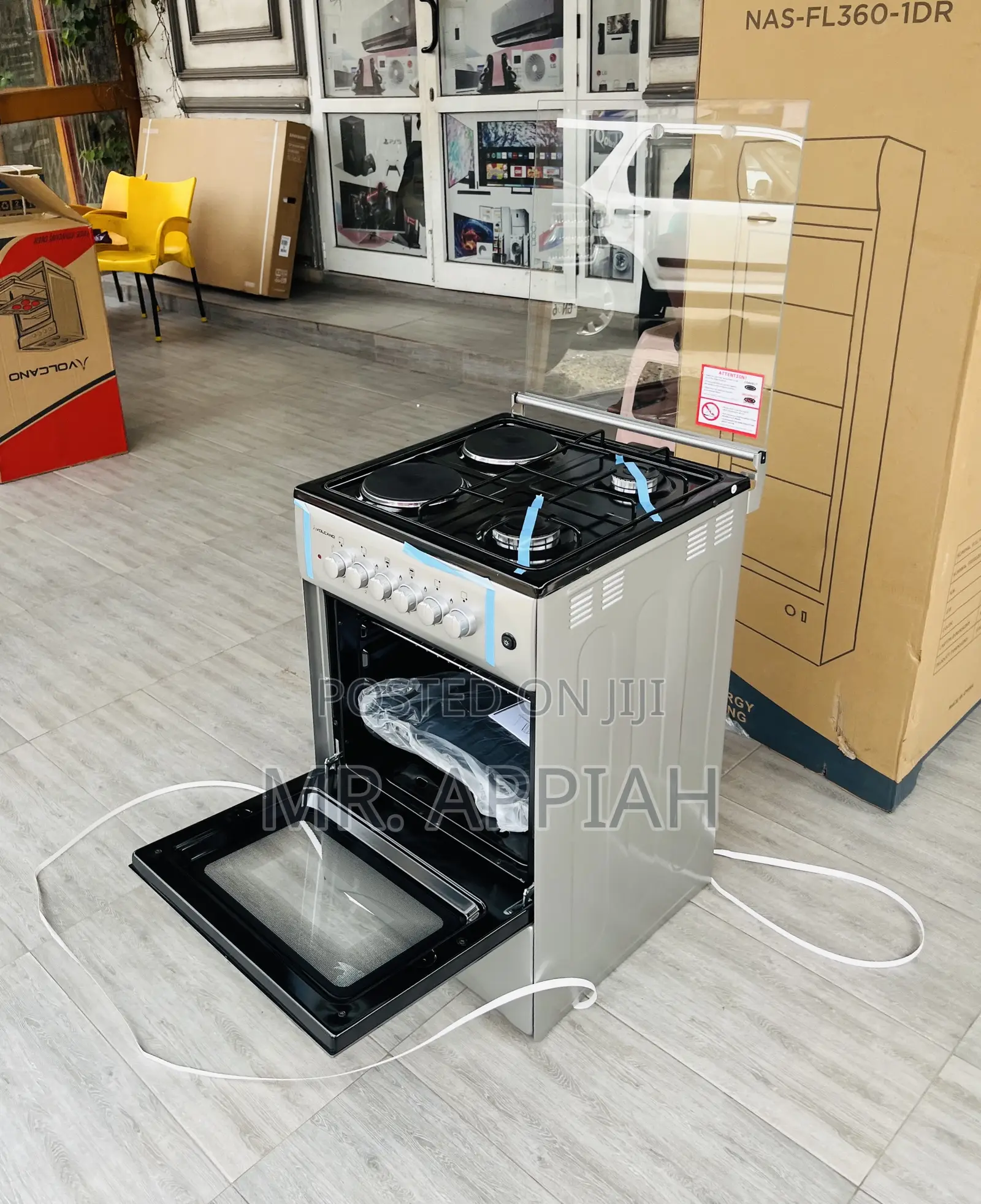 Choose Premium Volcano 50x50 2 Gas With 2 Electric Burner.