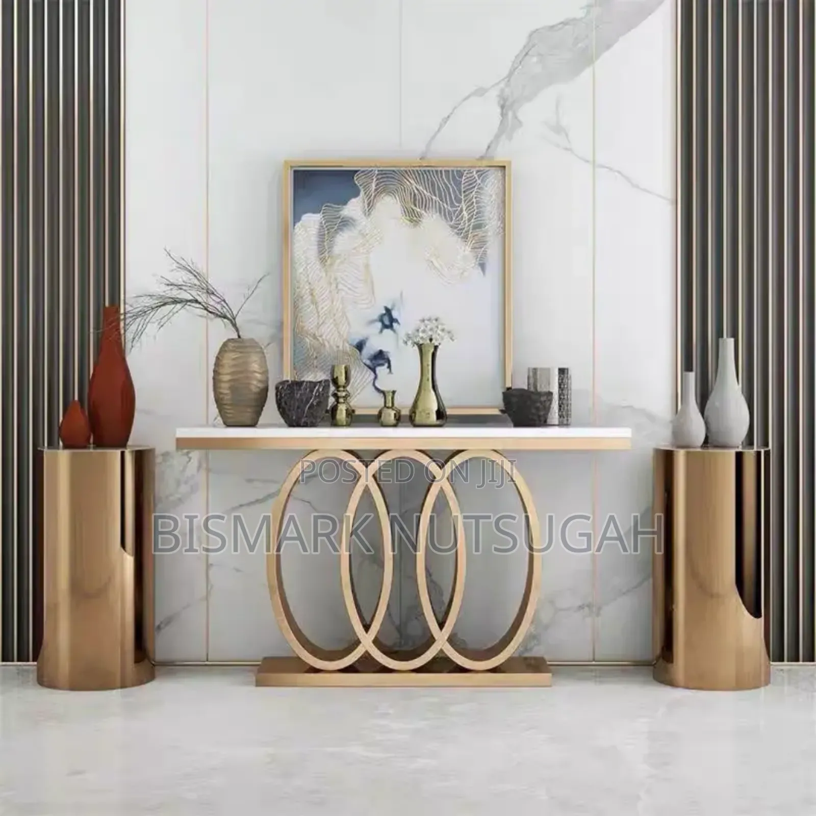 Marble Console Table for Sale