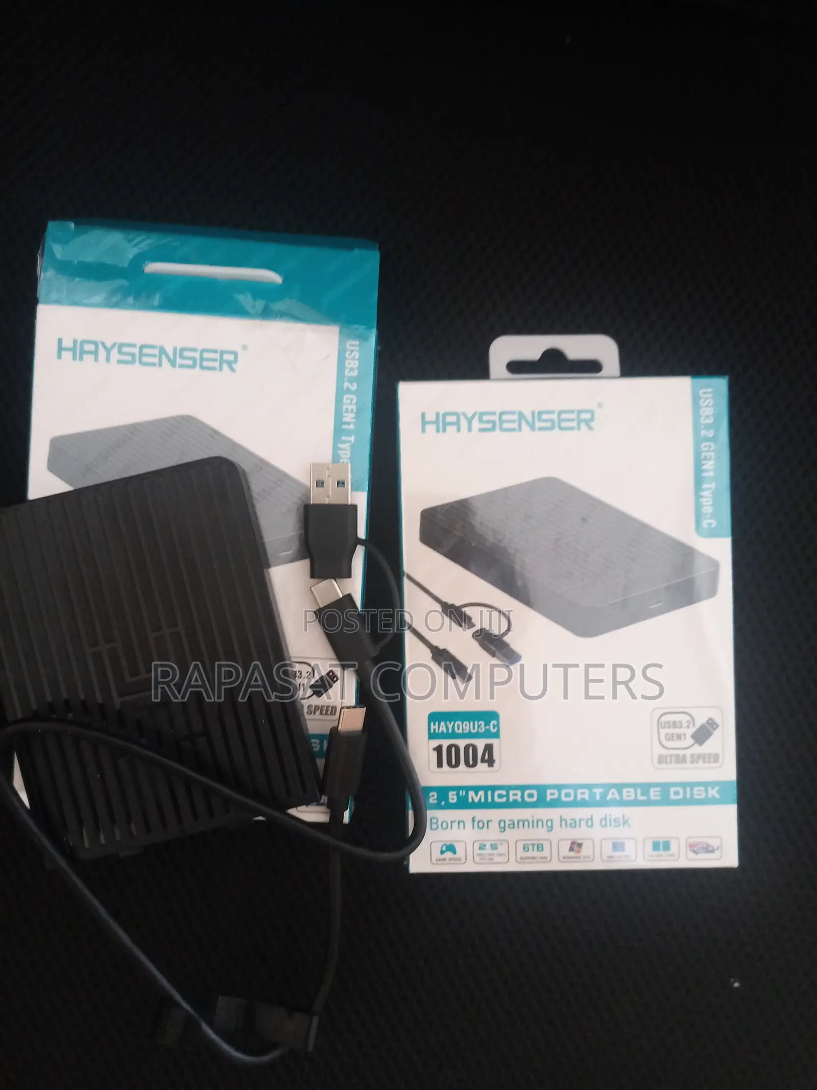 Haysenser 2.5" Usb3.2 Type-C Portable Enclosure