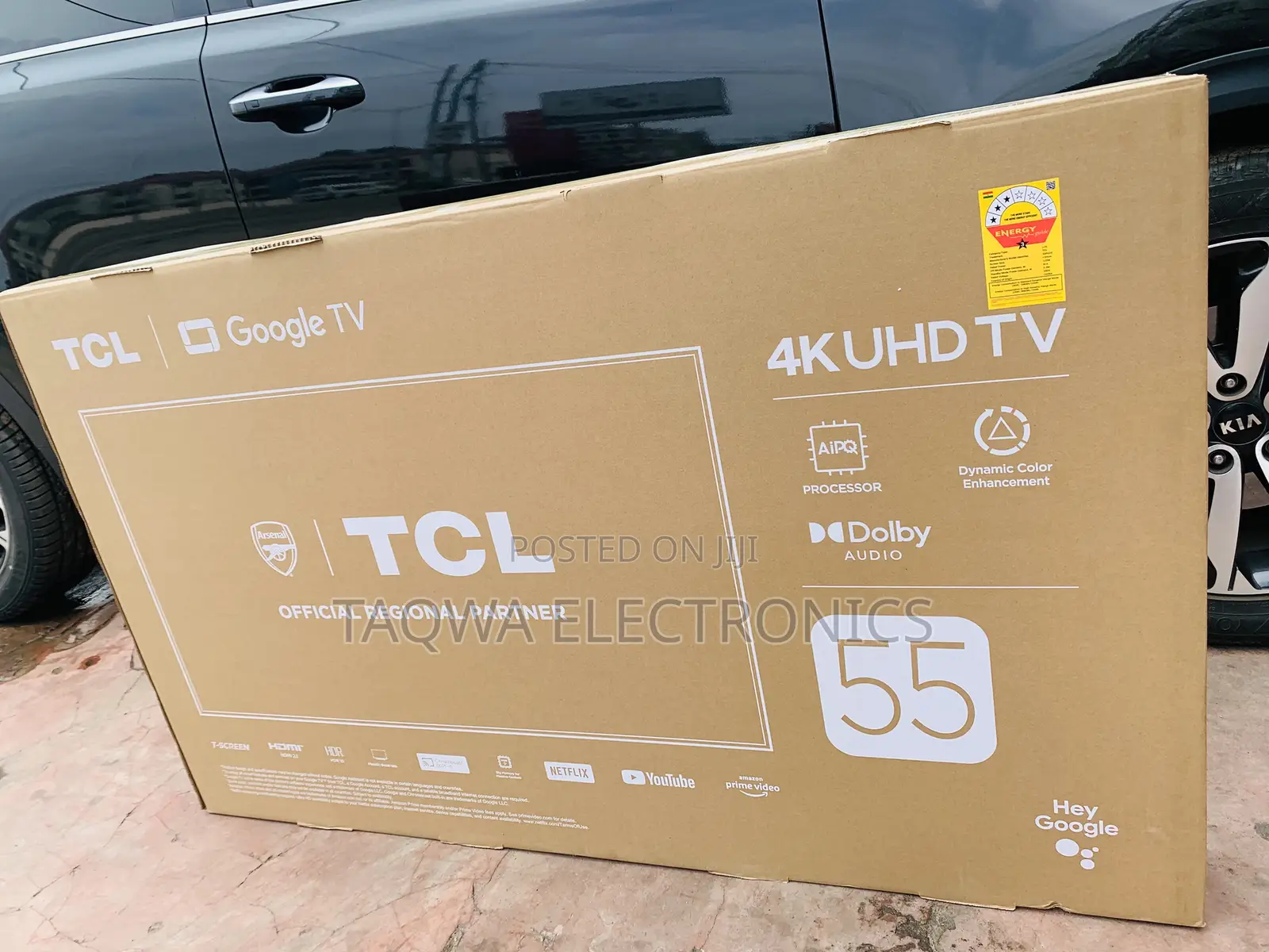 Striking TCL _55p 635 Uhd Google Tv