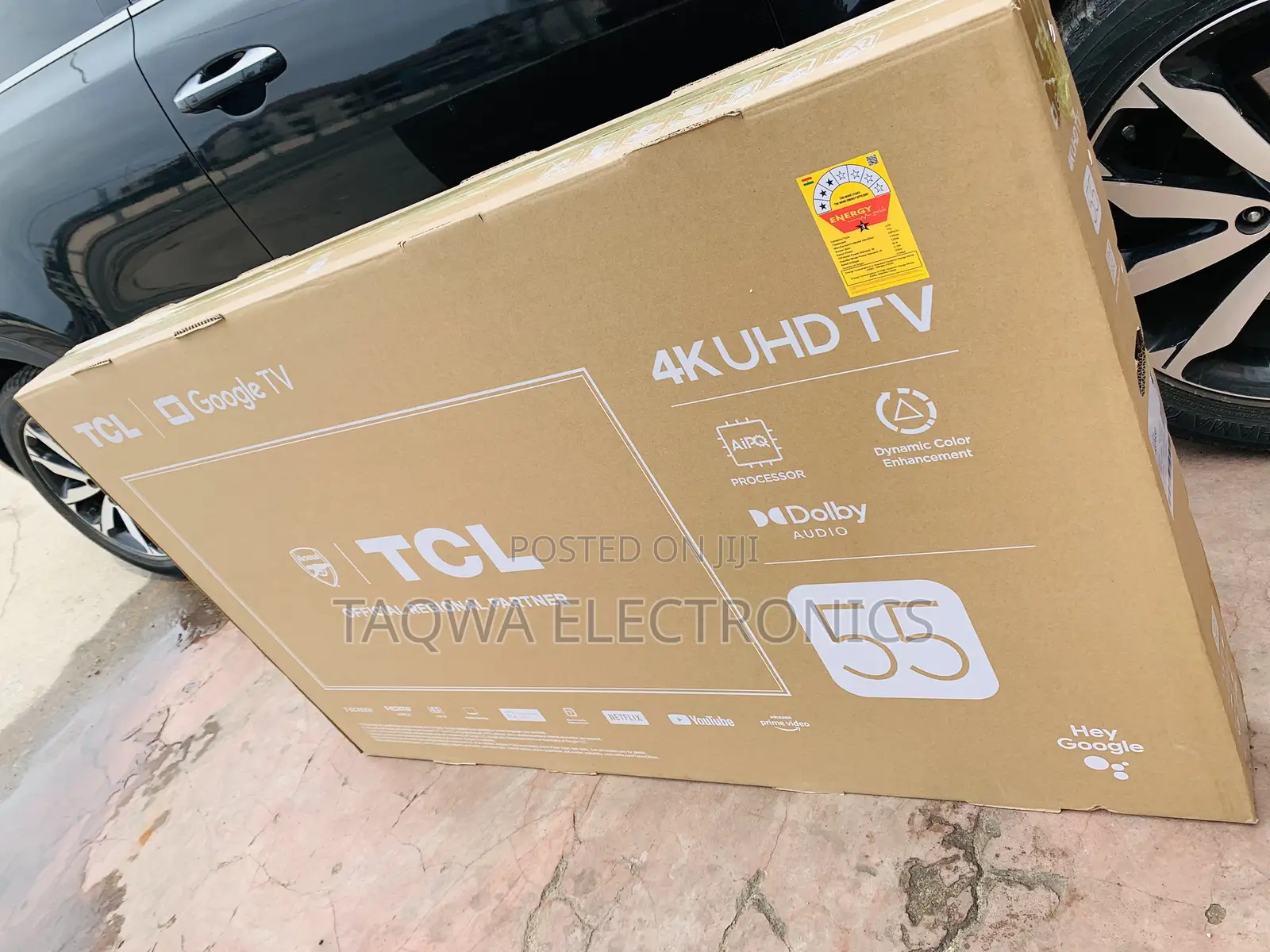 Striking TCL _55p 635 Uhd Google Tv