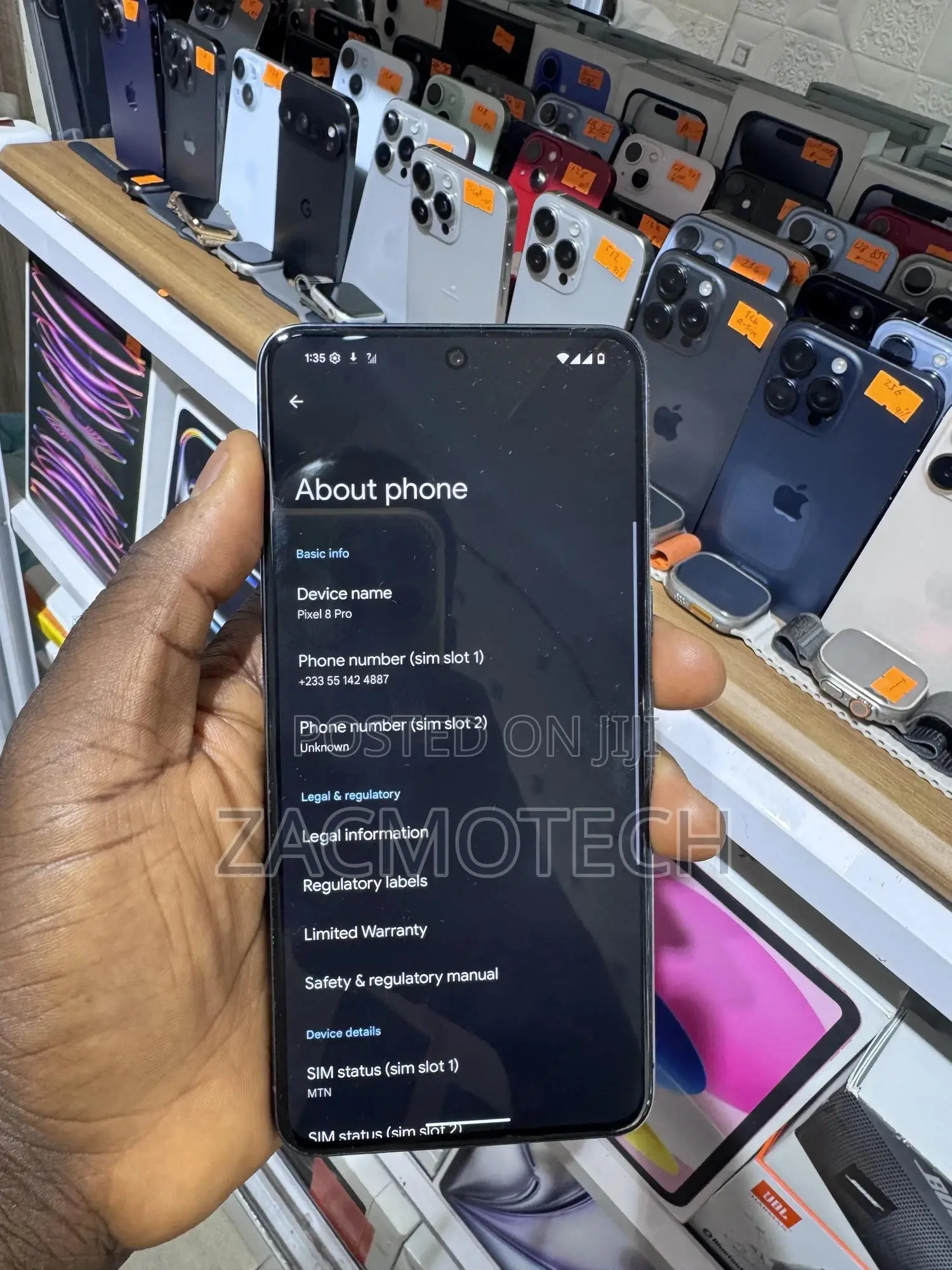 Google Pixel 8 Pro 128 GB Black