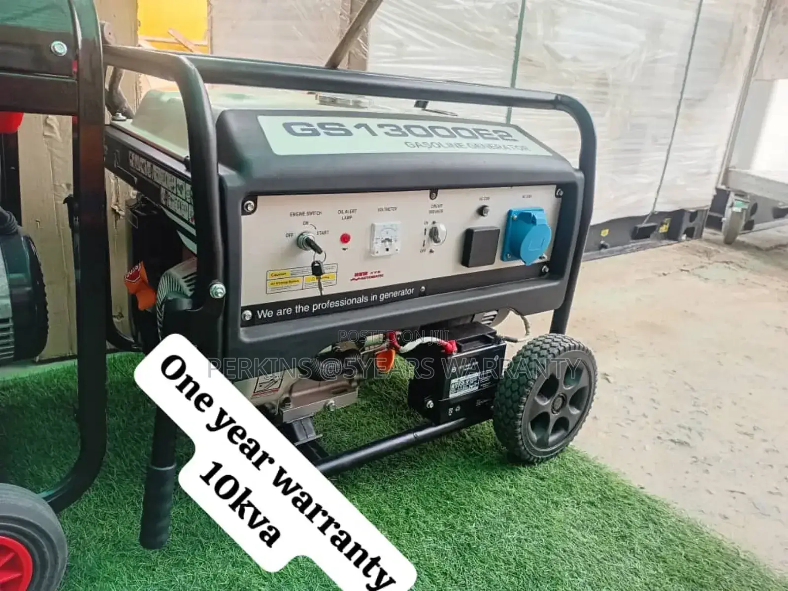 Exuberant 10kva Key Start Uk-D Gasoline Generator 10kva Uk
