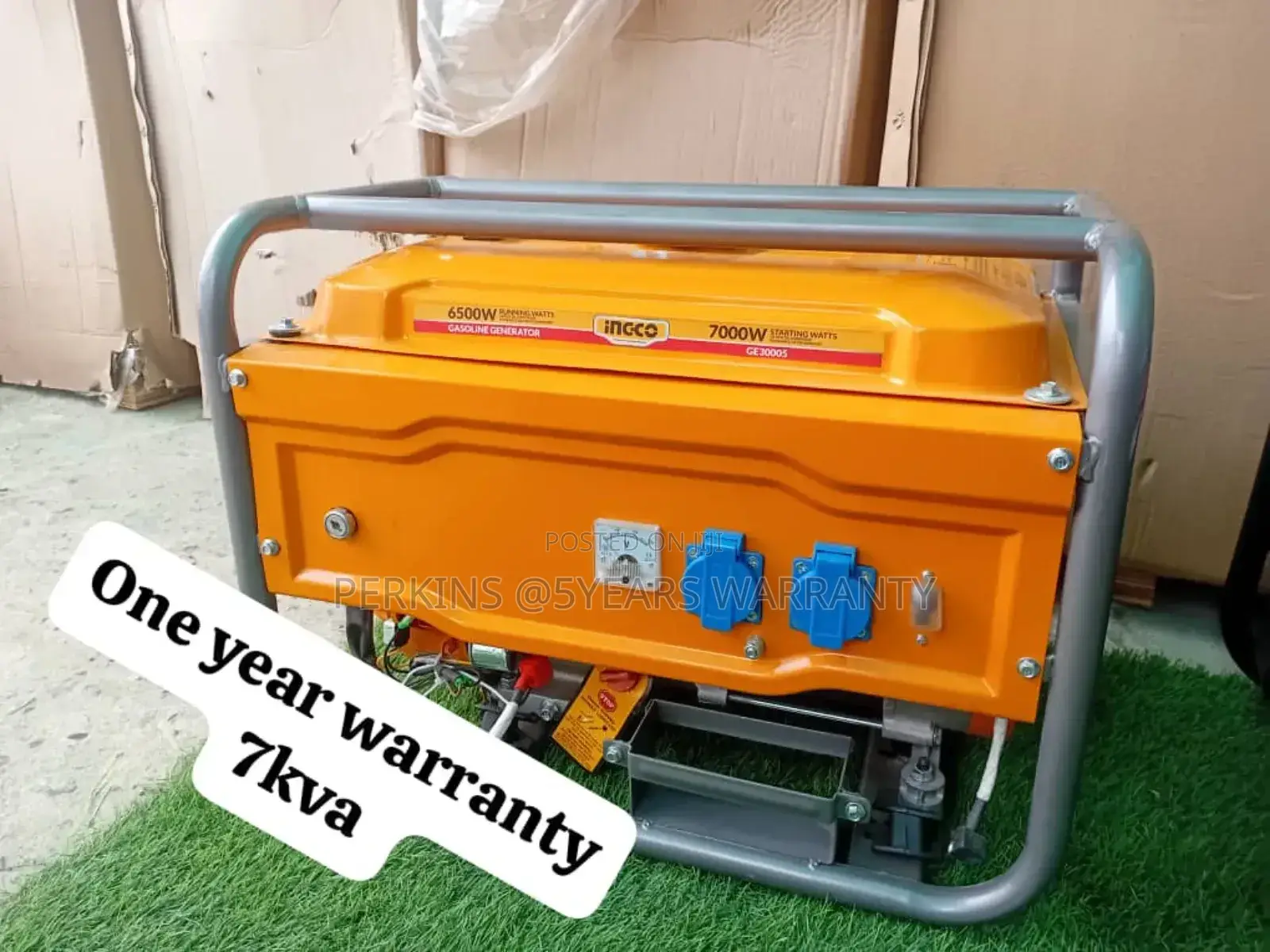 Exuberant 7kva Ingco Keystart Petrol Generator 7kva Ingco
