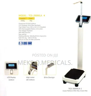 Weighing Scale With Height ( Digital)
