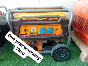 Fiery 7kva Keystart Ingco Generator 7kva With Wheels 7000w