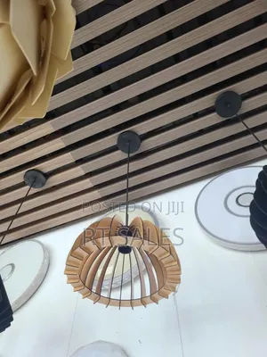 Woooden Brown Modern Single Pendant Light