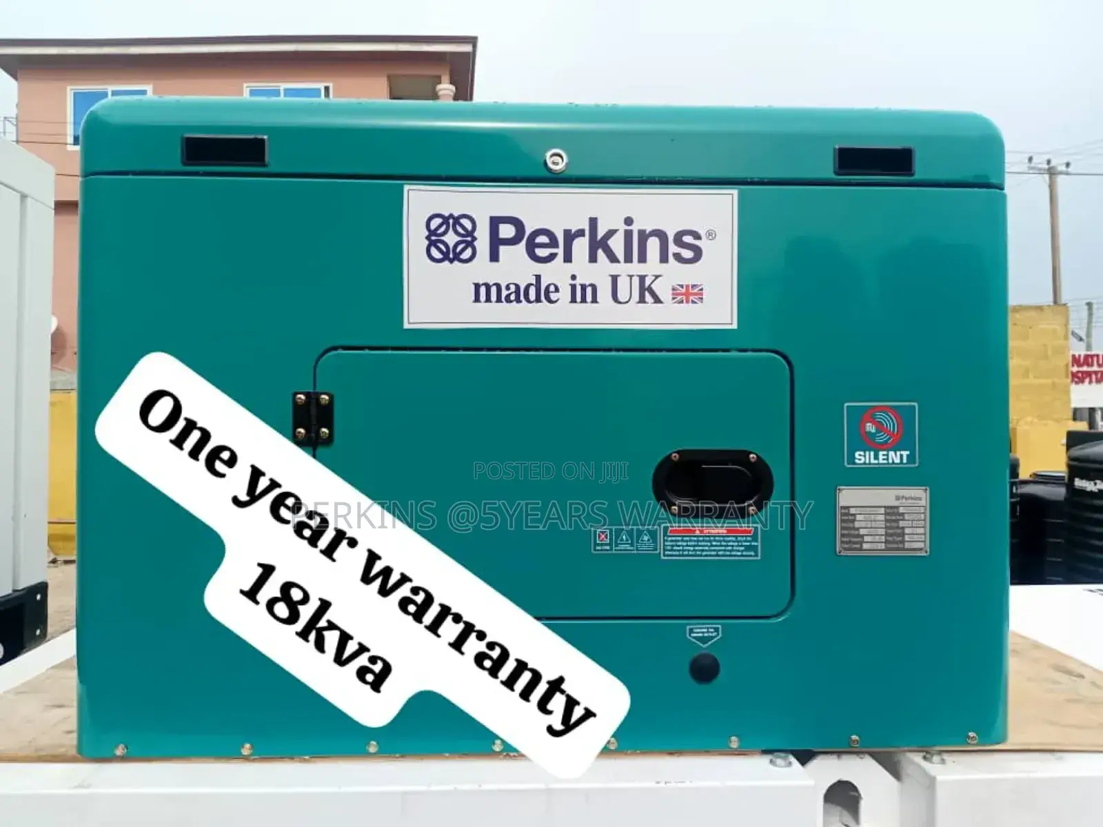 Exuberant Green 18kva Diesel Perkins Silent Generator 18kva