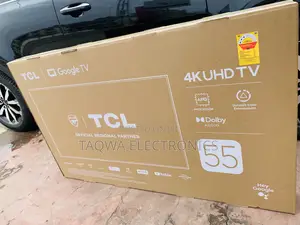 Edge-Less TCL “55 Inches- Uhd Google Tv